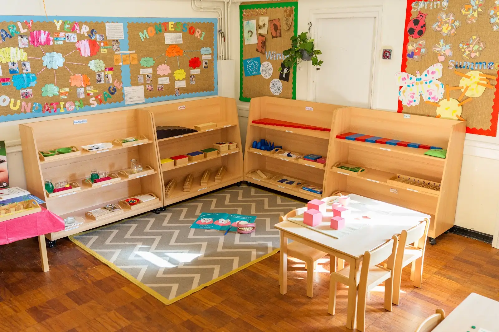Children at Mini Miracles Montessori, St Faith’s