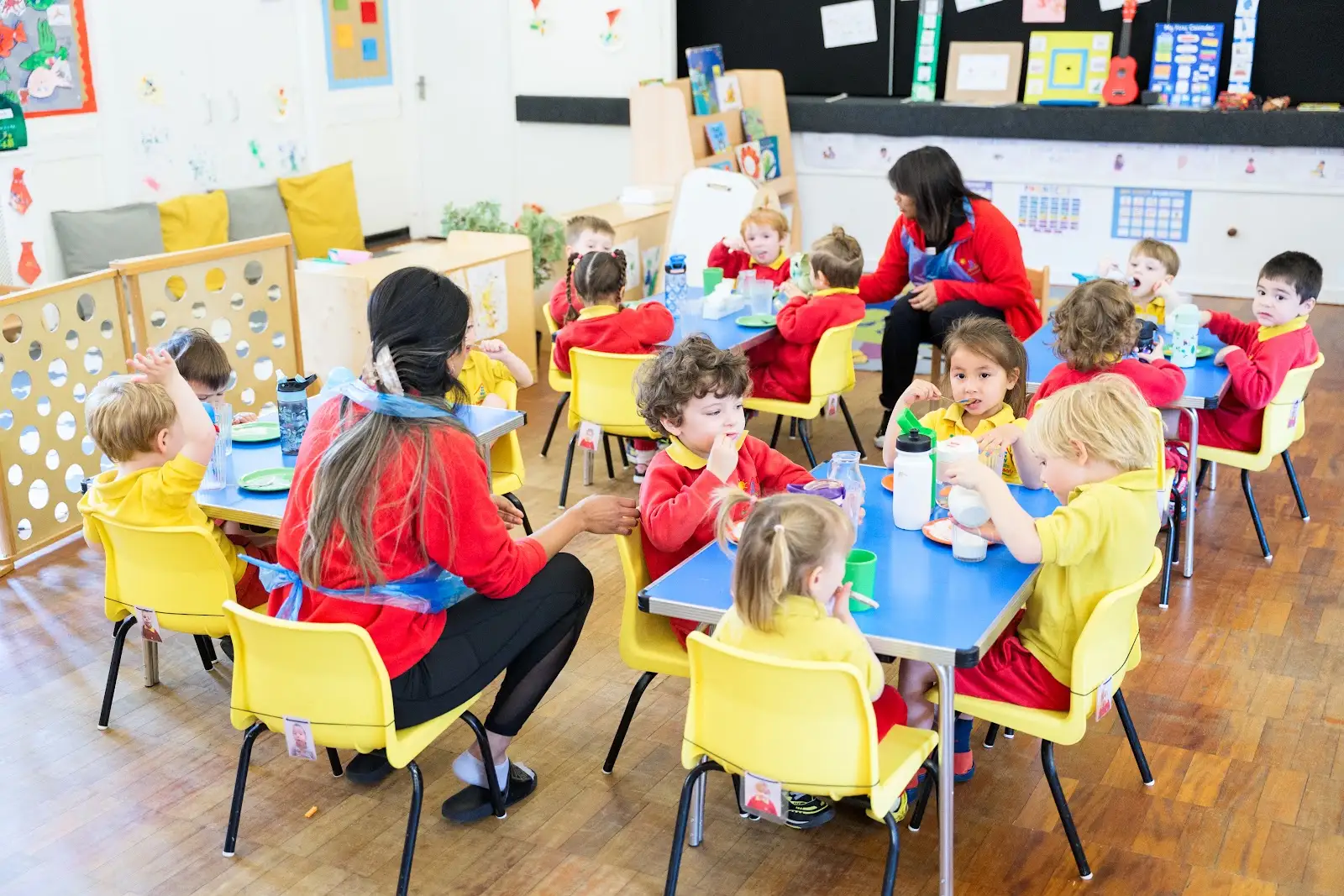 Children at Mini Miracles Montessori, St Faith’s